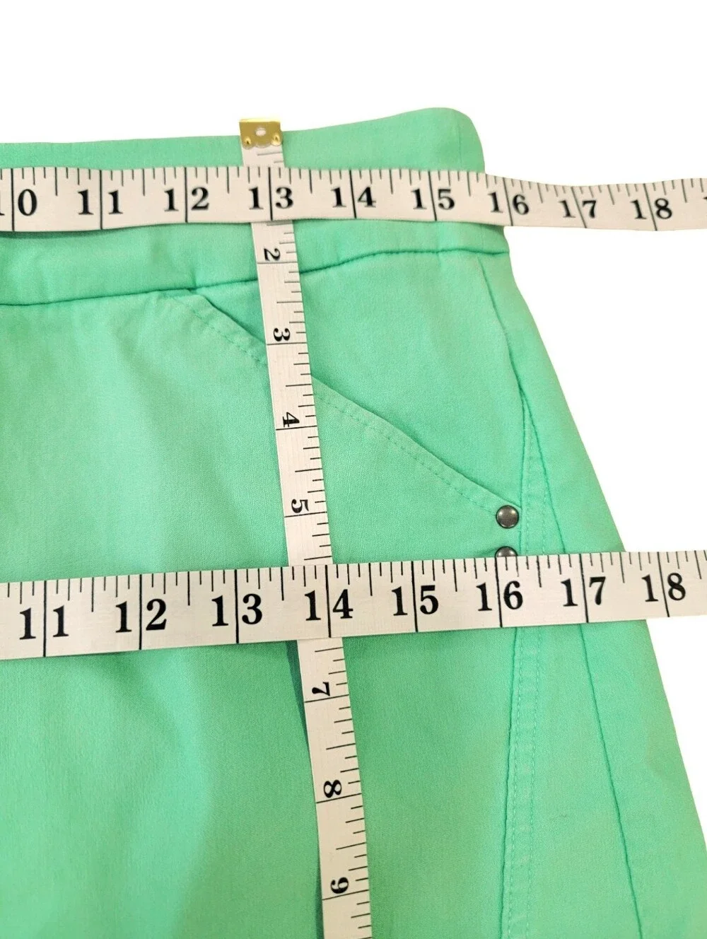 Northern Reflections Skort Bright Green A Line Athleisure Casual Women’s Size M - Picture 13 of 15